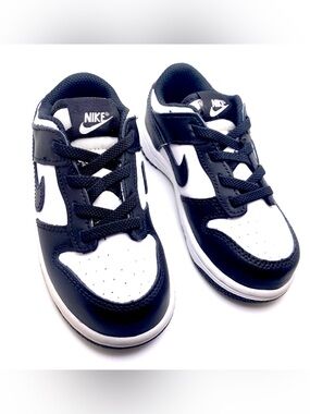 Nike Dunk Low-Top  Kids Black & White Panda Sneakers